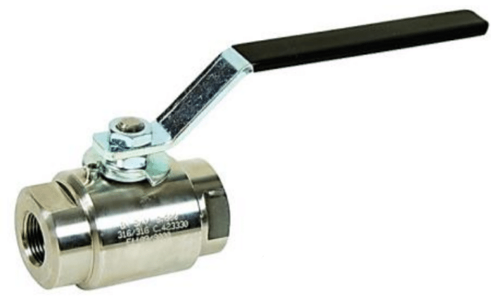 Class 800 Ball Valve, Thread End