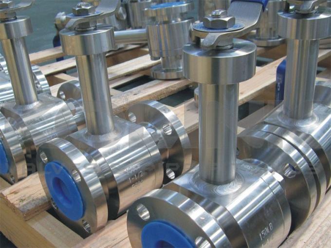 low temperature carbon steel ball valve extended stem