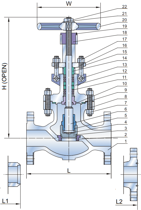 straight globe valve drawing made from straight globe valve manufacturer