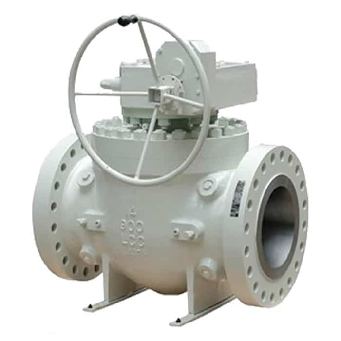 top entry trunnion ball valve